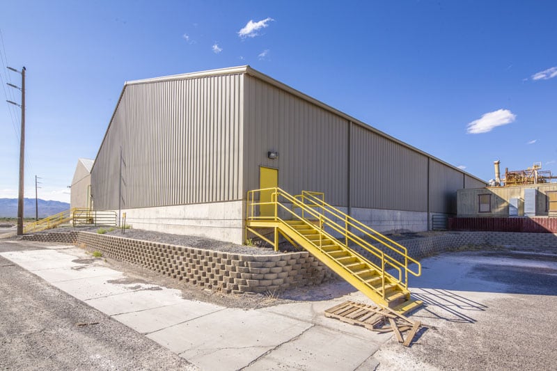 eagle picher warehouse construction project metal stairs