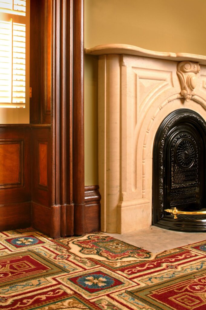 historic project fireplace