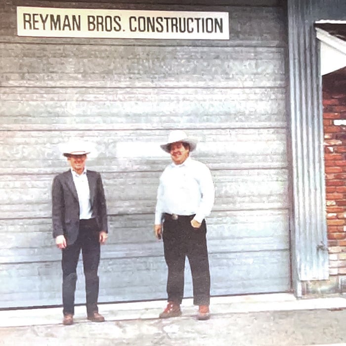 reyman bros construction history company started